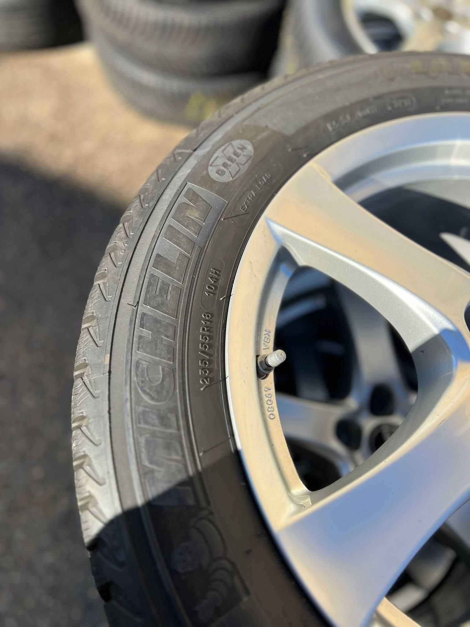 Зимни гуми 235 55 18 Michelin Грайфер 6мм DOT 3318 без лепенки и фитил