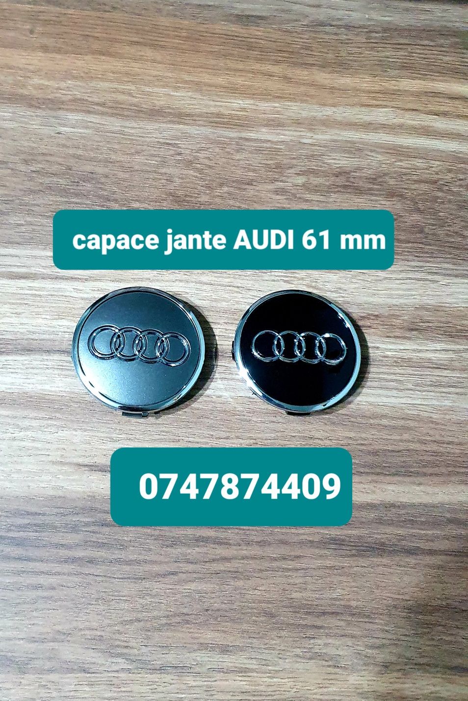 Capace jante Audi 60 mm/ Audi 61 mm/ Audi 68 mm/ Audi 69 mm