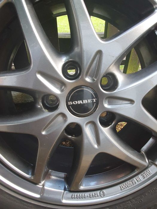 2 броя алуминиеви джанти Borbet ЕТ50,16 Цола