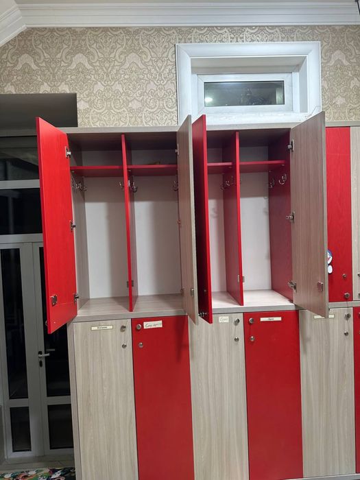 Шкафчики в детский сад на 32/64 ребенка