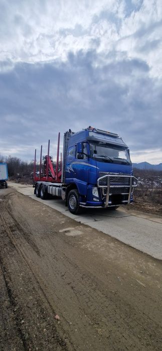 Camion forestier Volvo Fh16 Epsilon 120z transport busteni