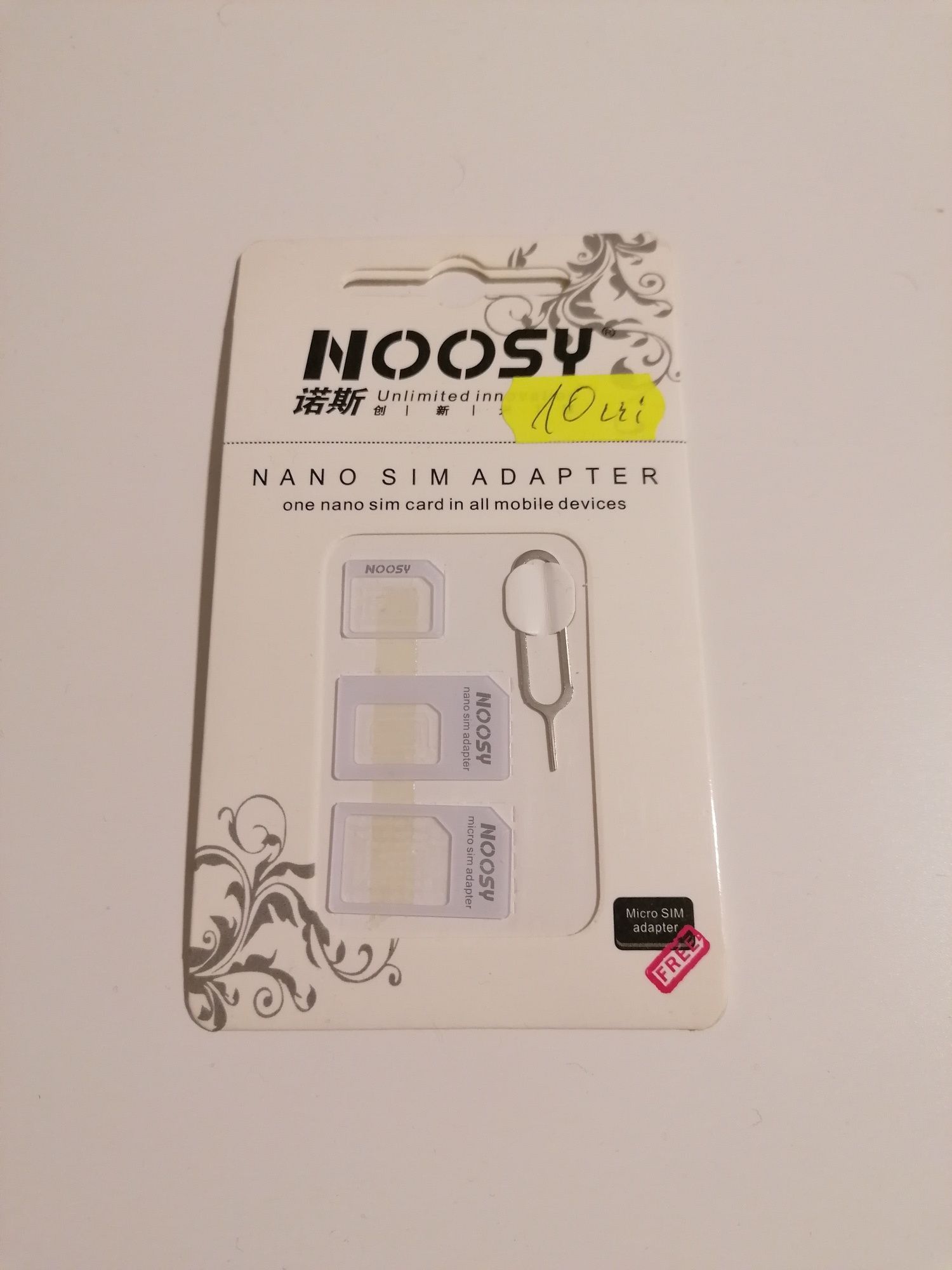 Nono Sim Adaptor set kit IPhone Samsung Huawei Nokia Xiaomi