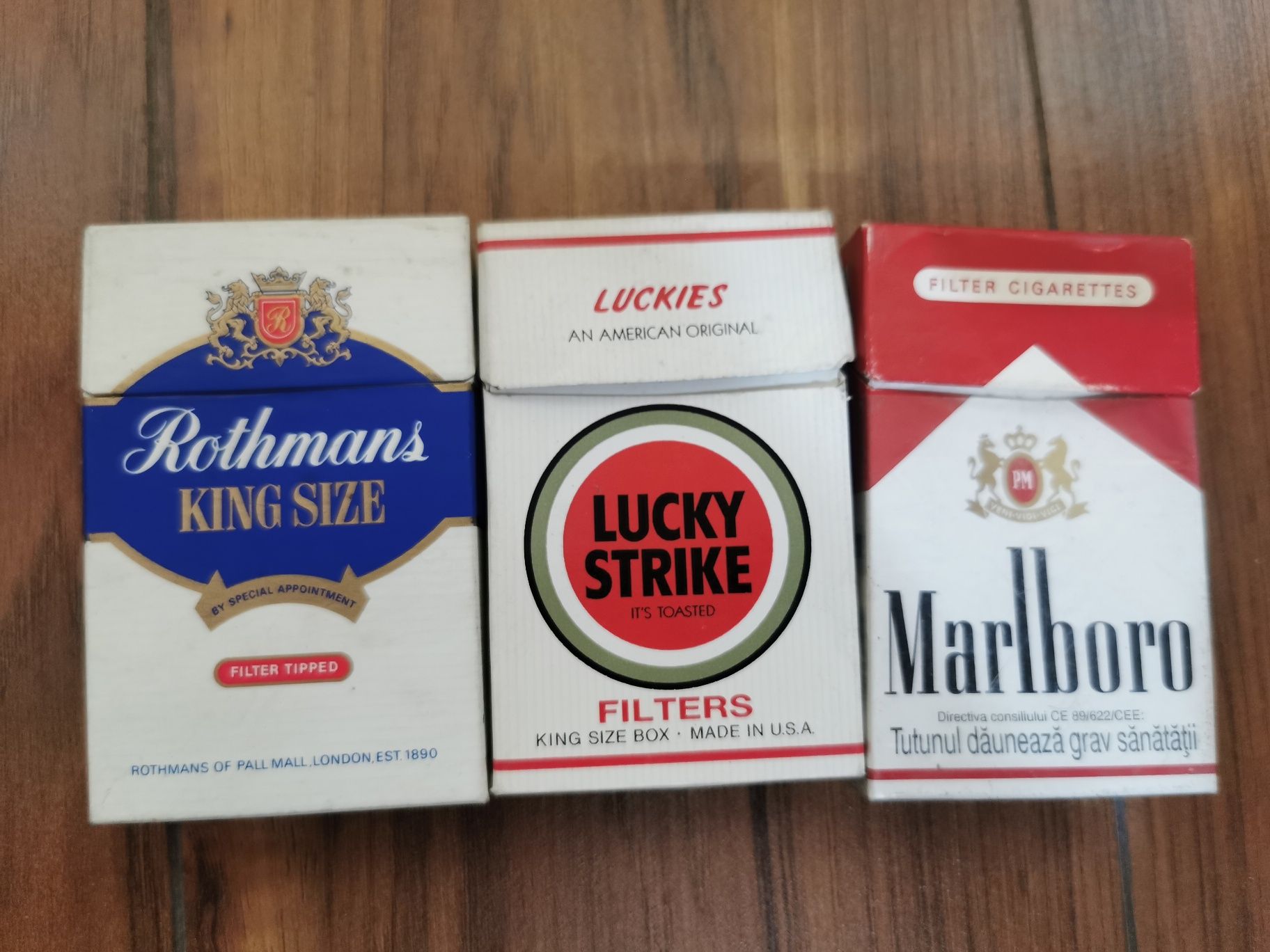 Pachete Bastos Marlboro Bond Kim Lucky Strike