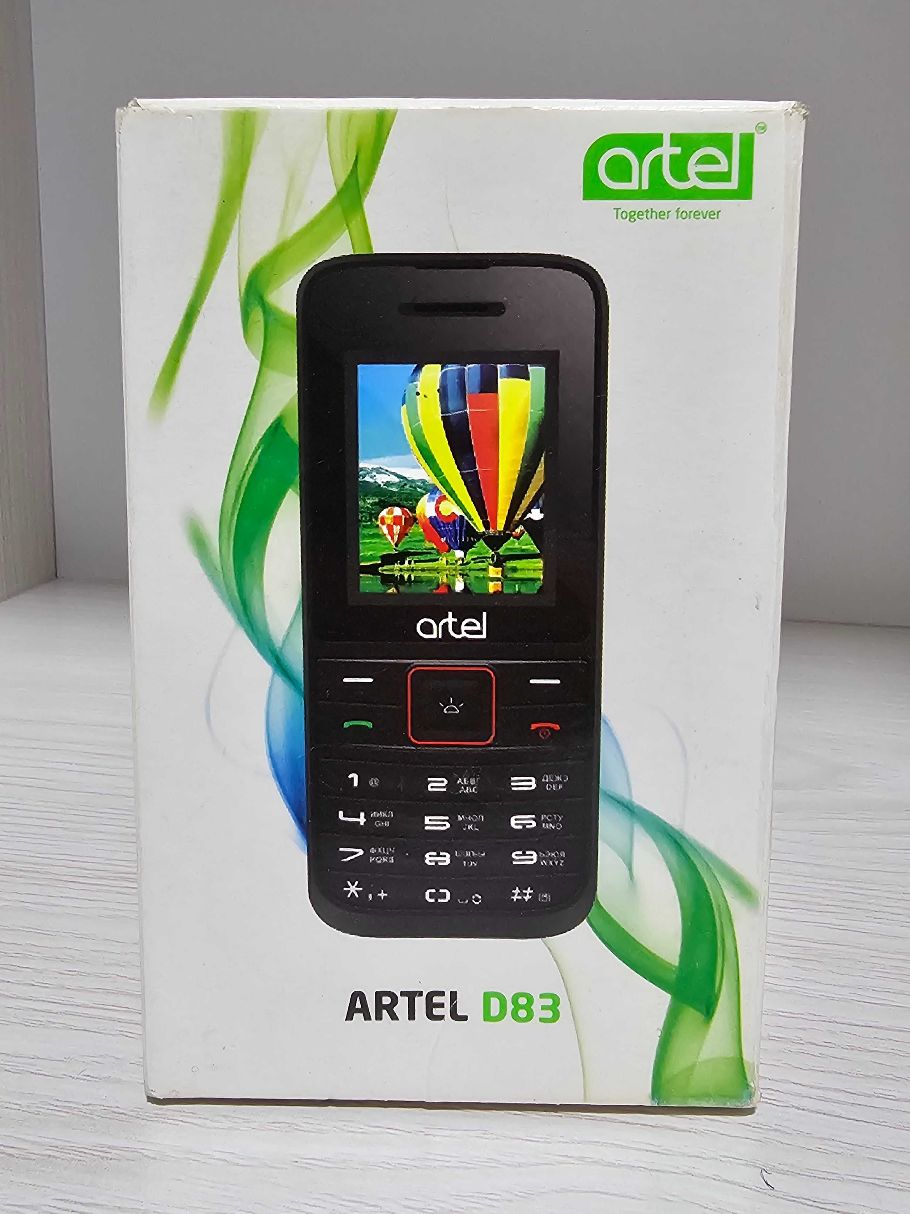 Кнопочный телефон Artel D83 (без аккумулятора)