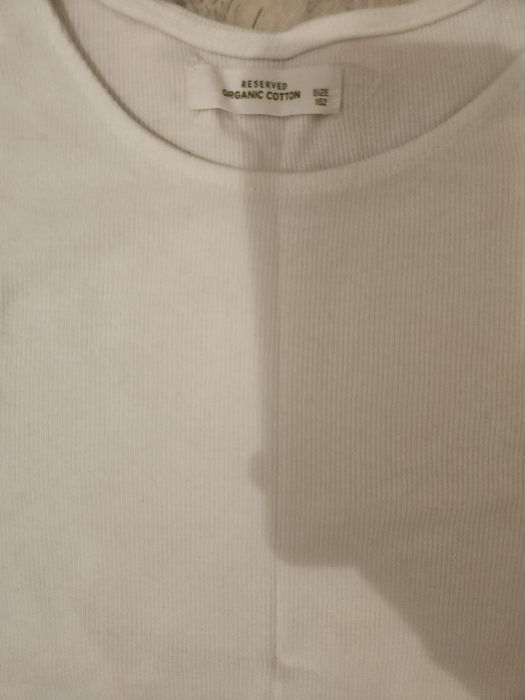 Tricouri / bluze  Zara, Reserved, albe, 152 cm, 11ani, 3 bucati