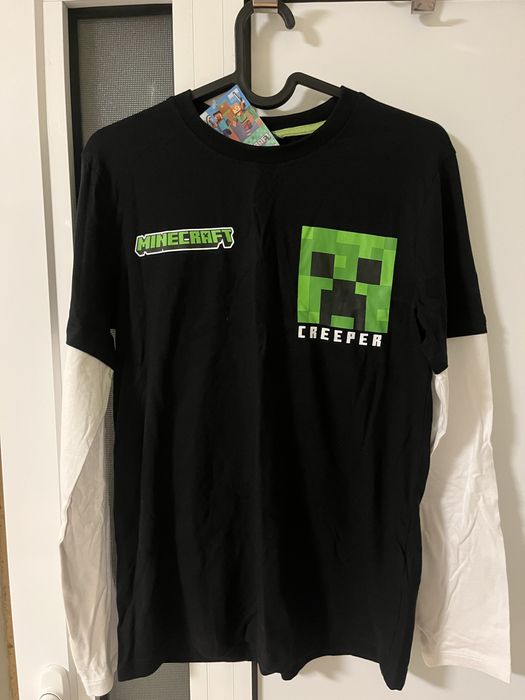 Оригинална Minecraft детска блуза – НОВА с етикет! 158-164 см