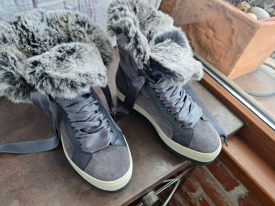 дамски ботуши,зимни обувки,боти на платформа,Högl номер37