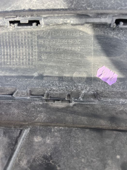 Броня/дифузиор VW Polo 2020