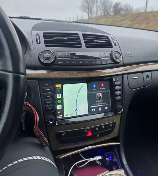 Navigație Android dedicată Mercedes E Class W211, CLS C219 2002-2009