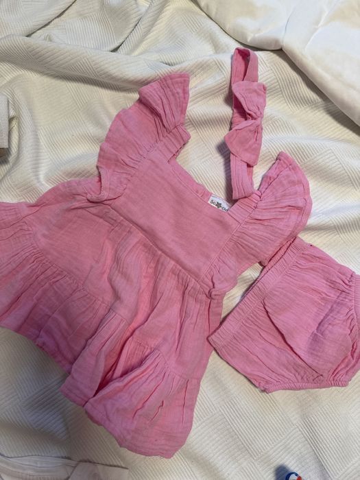 Бебешки дрешки за момиче 62-68-74-80 за 3-6 6-9 9-12 месеца