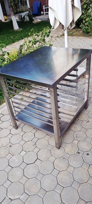 Suport cuptor inox industrial pt cuptor Rațional, dar si alte modele