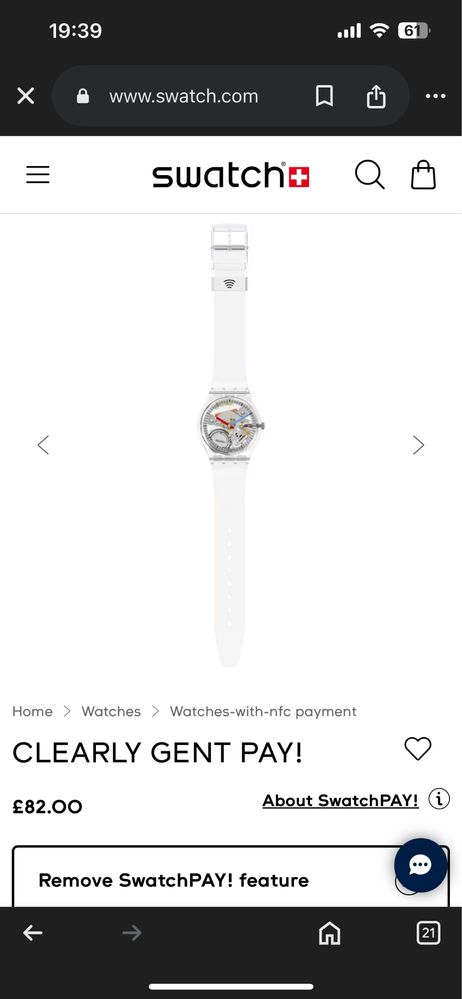 Часовник Swatch SO28K109-5300