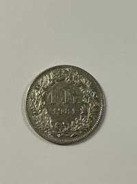 Moneda colectie Franc elvetian 1981