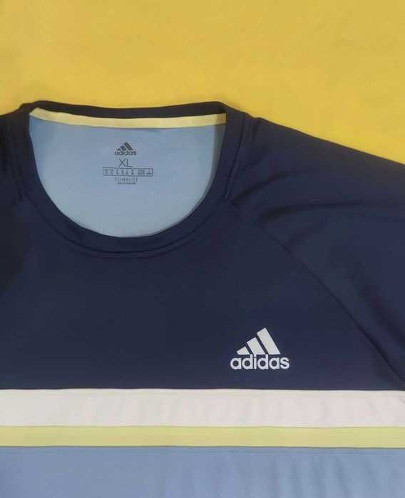 Tricou Adidas Climalite Bleu