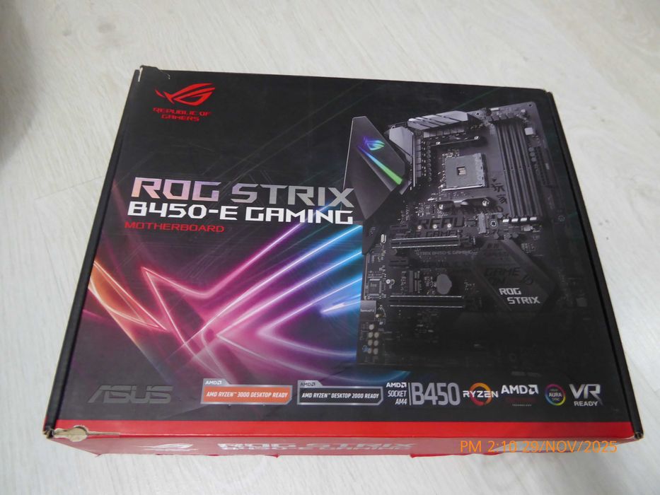 Placa de baza Rog Strix B450-E