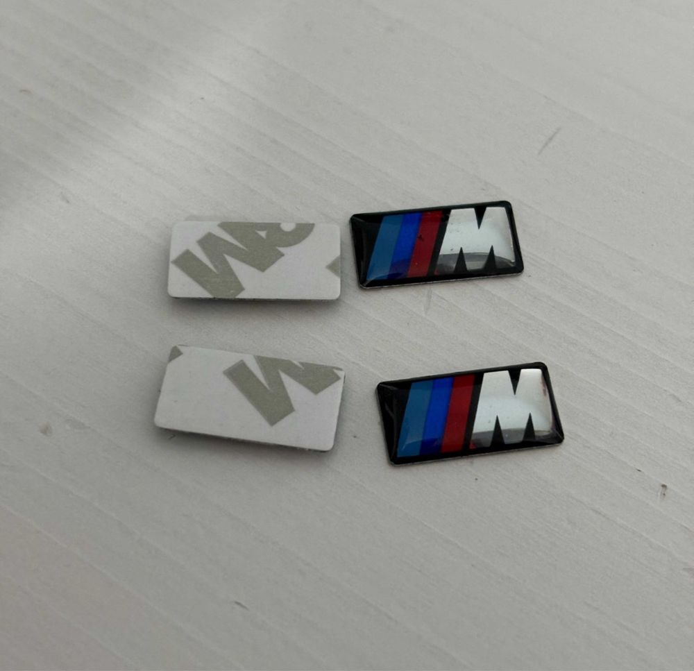 Capace jante aliaj BMW 68mm roti BMW  Sticker M