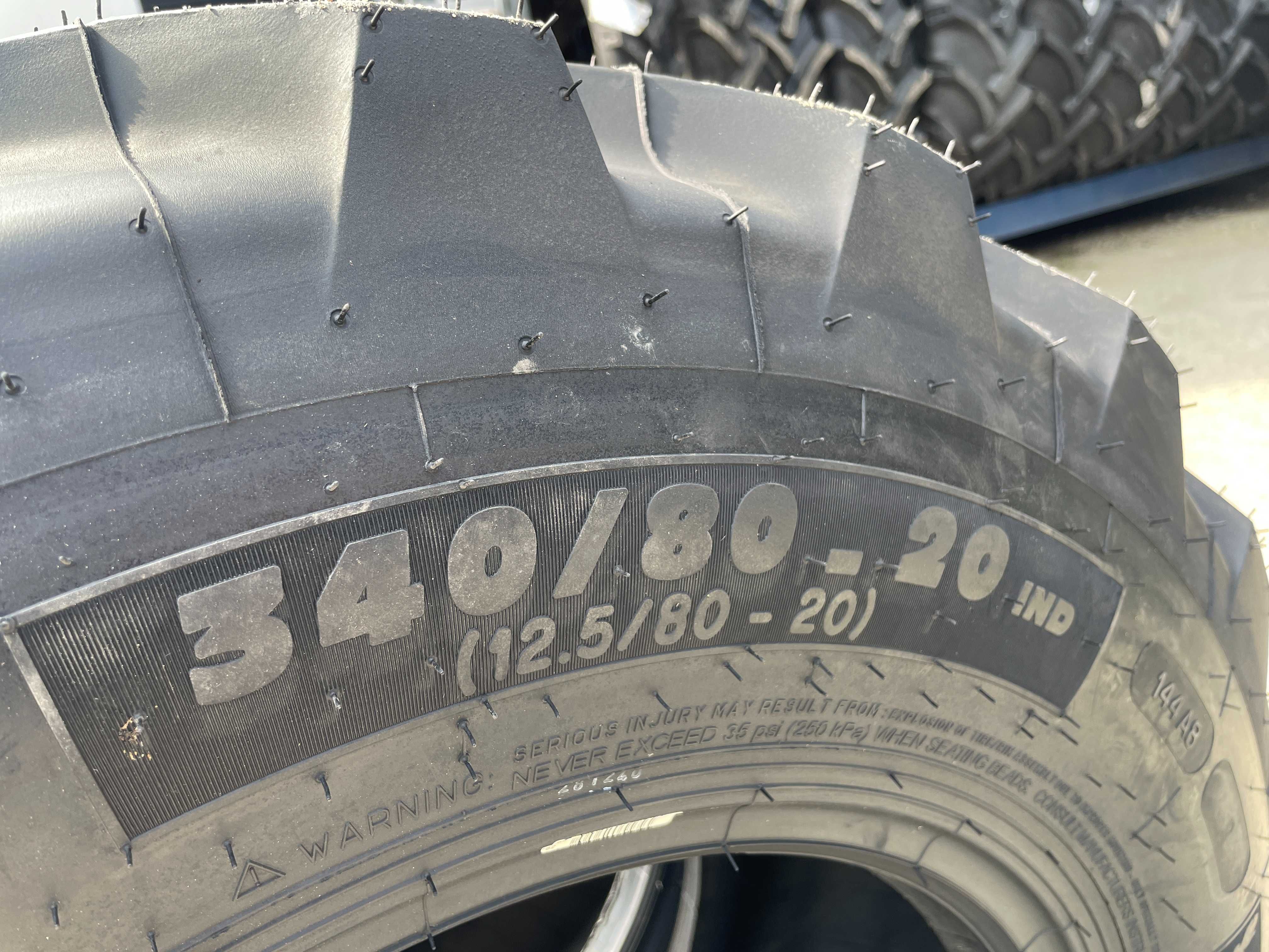 Michelin livrare rapida 340/80-20 Cauciucuri de buldo JCB