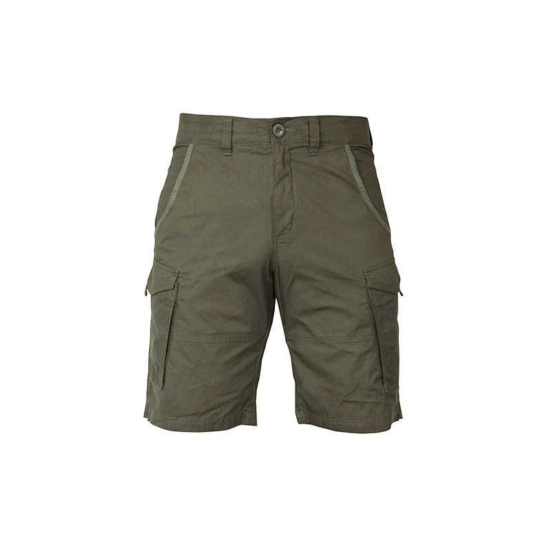 Къси панталони FOX COLLECTION Green & Silver Combat Shorts