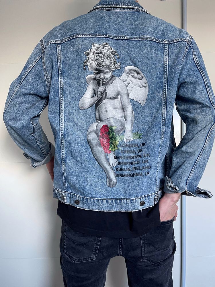 Jachetă denim bărbați