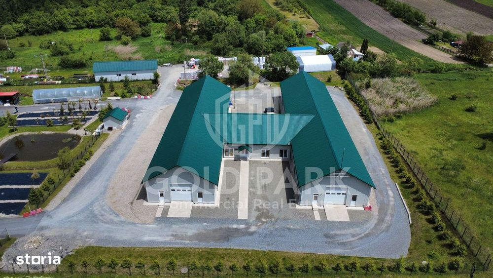 Hala MODERNA - 560 mp+200 birouri FINISATE- Construita in 2020-Rampa