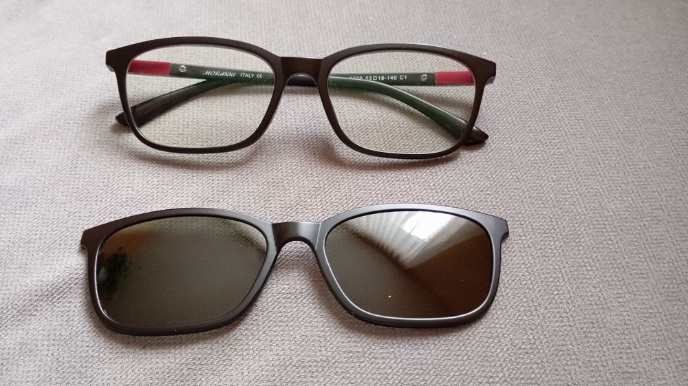 Рамки за очила + приставка за слънце