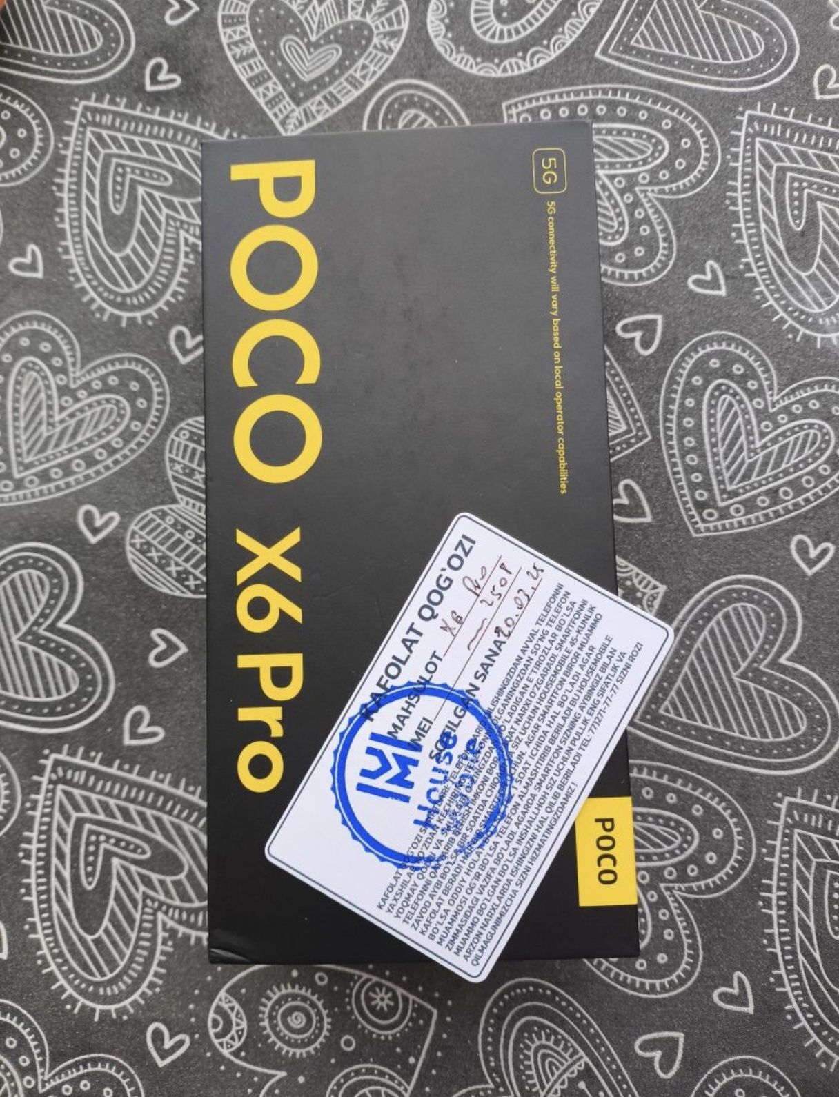 Poco x6 pro 12/512  new