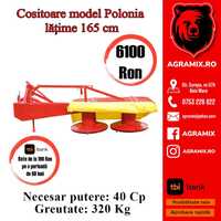 Cositori cu 2 talere poloneze noi Agramix de 105cm-185cm