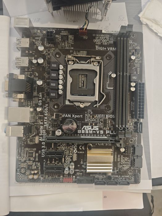 Asus b85m-v5 plus дънна платка