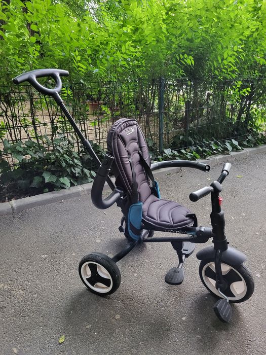 Tricicleta ultrapliabila Coccolle Spectra Plus roti spuma EVA Turquois