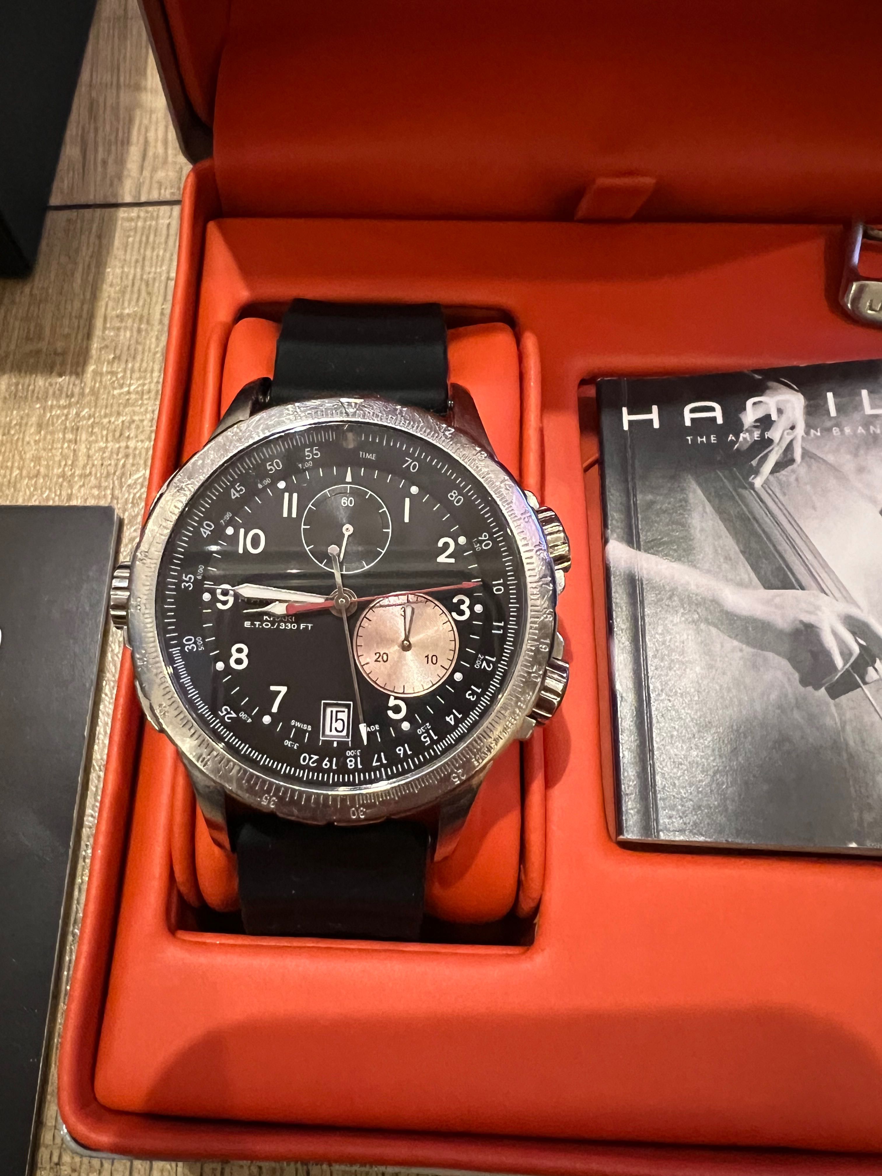 Намален: Hamilton ETO Aviator chrono мъжки часовник