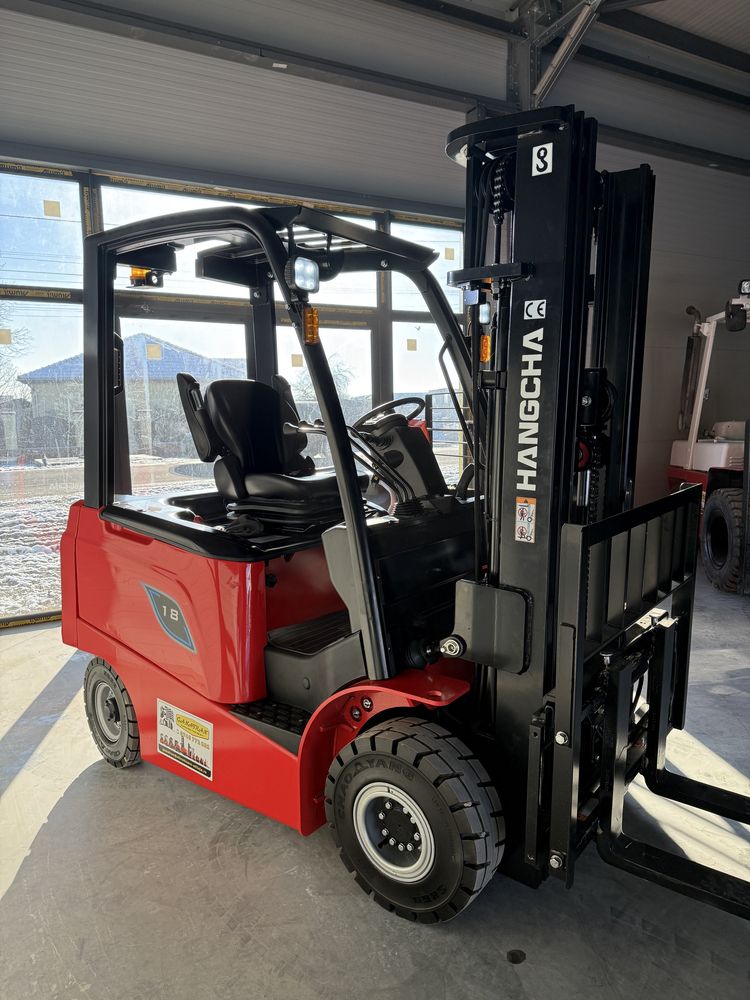 Stivuitor electric NOU 1,8 tone Triplex electrostivuitor RATE  LEASING