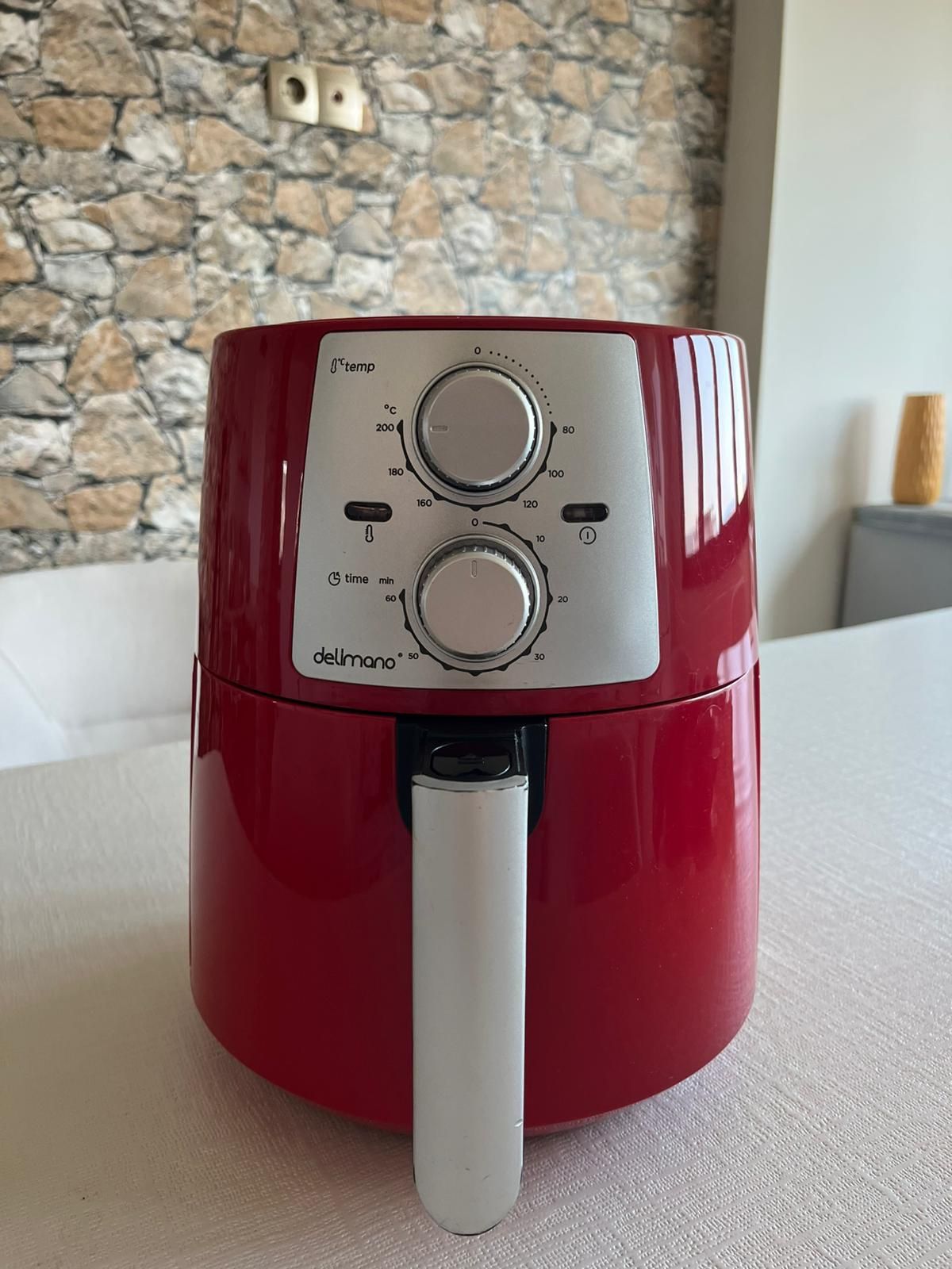 Delimano Air Fryer Pro Red