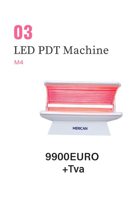 Solare LED PDT de ultimă generație – noi, pentru saloane