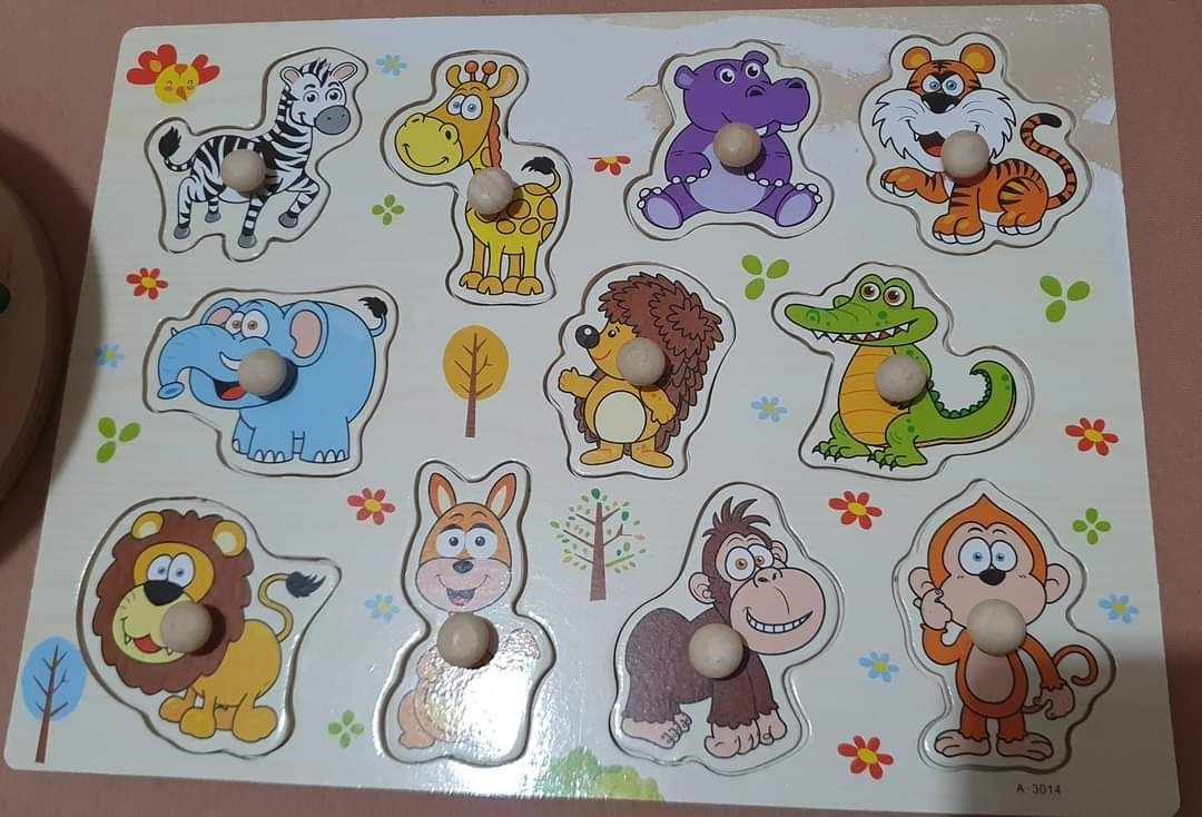 Puzzle cu animale salbatice 20 lei