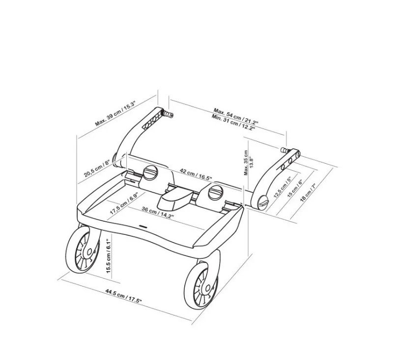 Lascal Buggy Board maxi