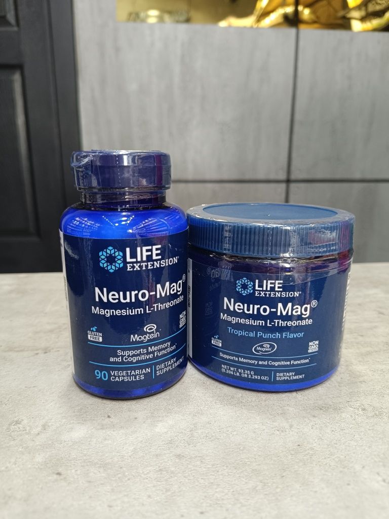 Life Extension Neuro mag l threonate