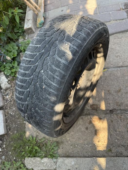 Jante +cauciucuri inarna skoda vw audi seat  205/55r16 5x11