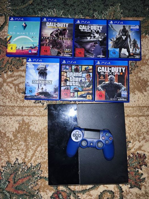 PS 4+7 jocuri incluse