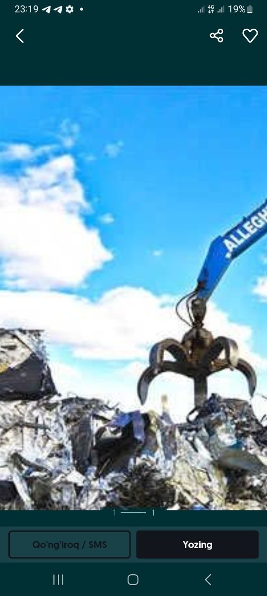Метал metal temir kayta ishlash 5000