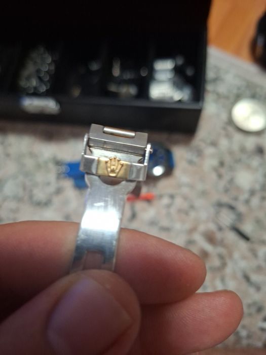 Ceas mecanic bratara 18 k