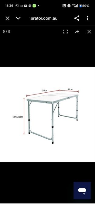 Къмпинг маса, рибарска маса различни модели
