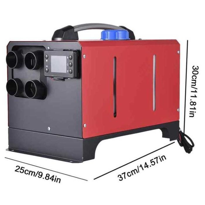 Дизелова суха печка 8kW 12V/24V с куфар и алуминиево ядро
