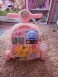 Музикална играчка на колела 3 в 1 Chipolino - Мече тип уокър