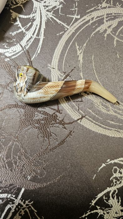 Продается курительная трубка из Рога КАРКИДОНА