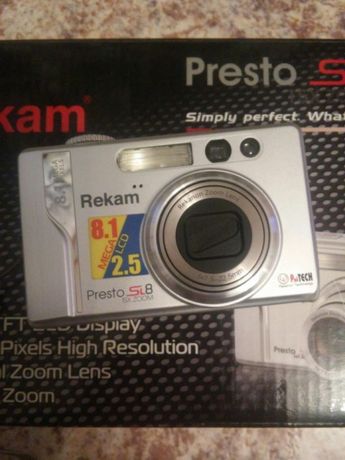 Продаю Цифровой фотоаппарат Rekam Presto-SL8