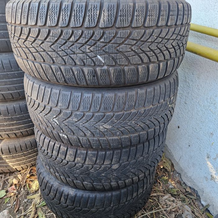 Gume dunlop 225 55 17" dot2024 anvelope cauciucuri iarna m+s