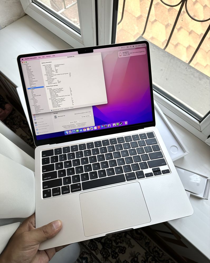 MacBook Air M3 16/256GB +Mouse