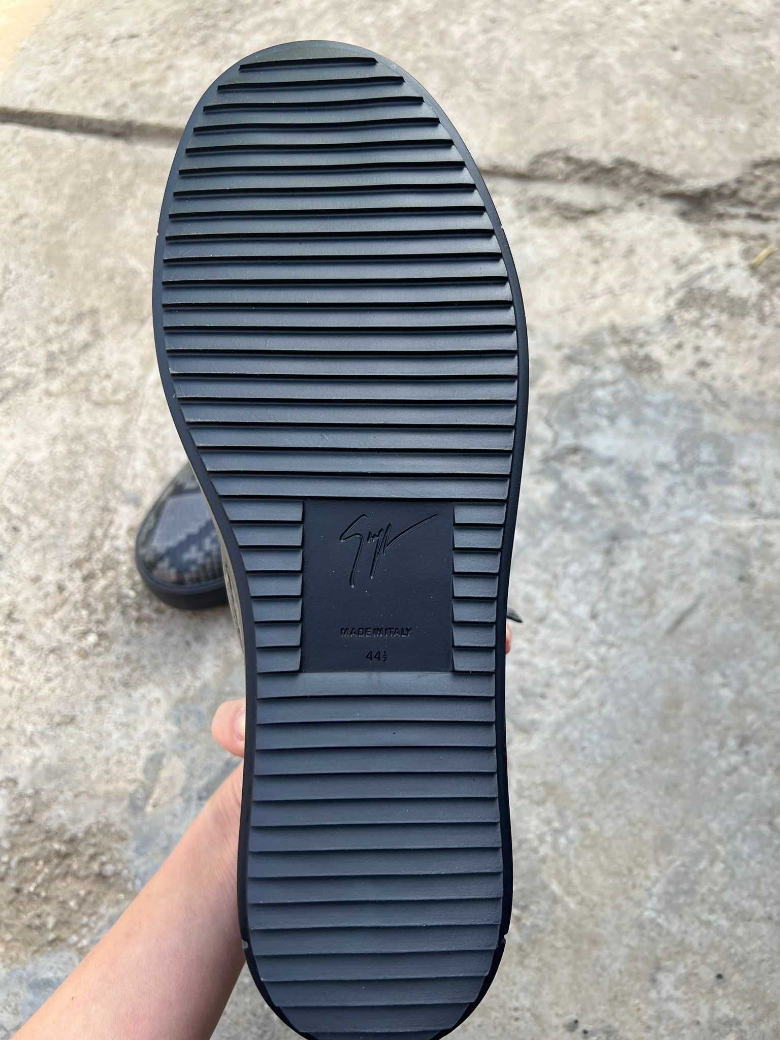 Pantofi Giuseppe Zanotti Snake Imprint