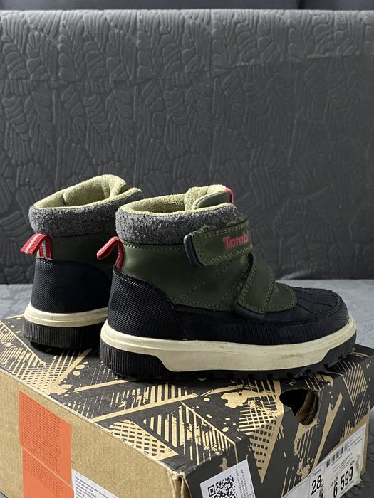 Детские ботинки теплые