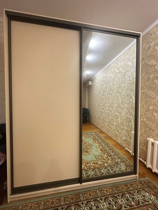 Шкаф купе с одной зеркальной дверью